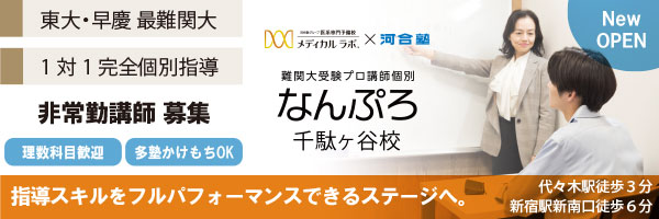 難関大受験プロ講師個別 なんぷろ（河合塾グループ）